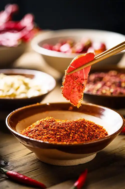 川匠辣椒面100g*3袋四川火锅烤肉串串香辣干碟蘸料烧烤调料调味粉_购