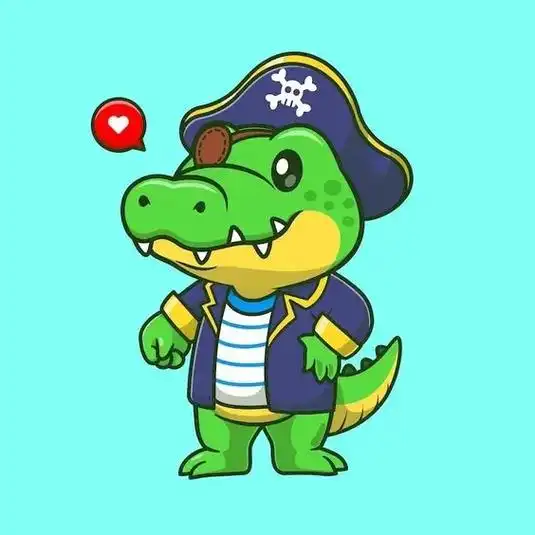 可爱小鳄鱼卡通人物设计分享.#midjourney #这也太 - 抖音