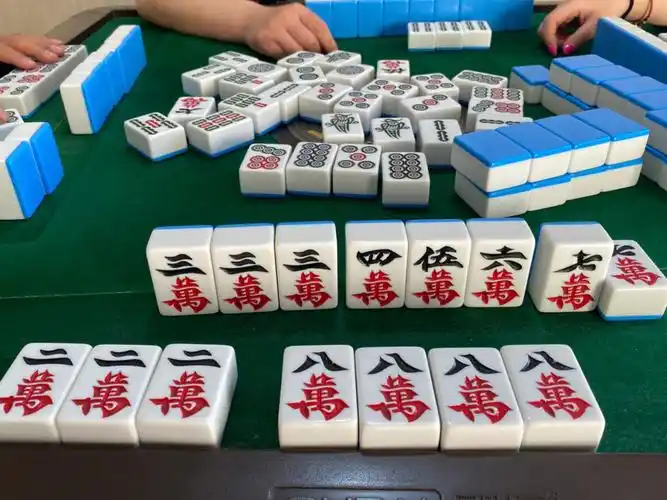 过瘾过瘾杠上花,#接好运  #麻将