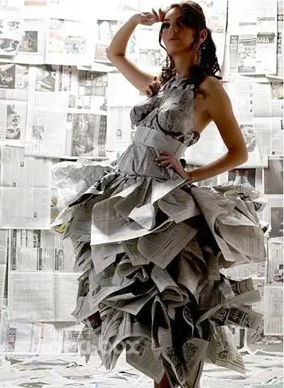 【创意设计】创意旧报纸