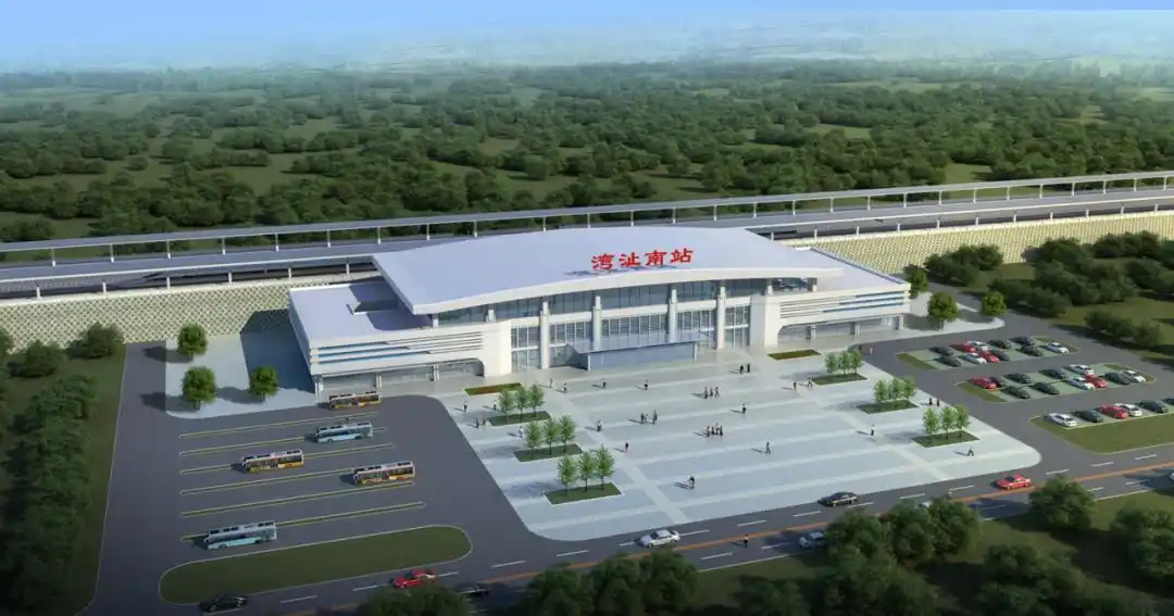 芜湖北站位于安徽省芜湖市鸠江区汤沟镇,站房规模约6500平方米,该站