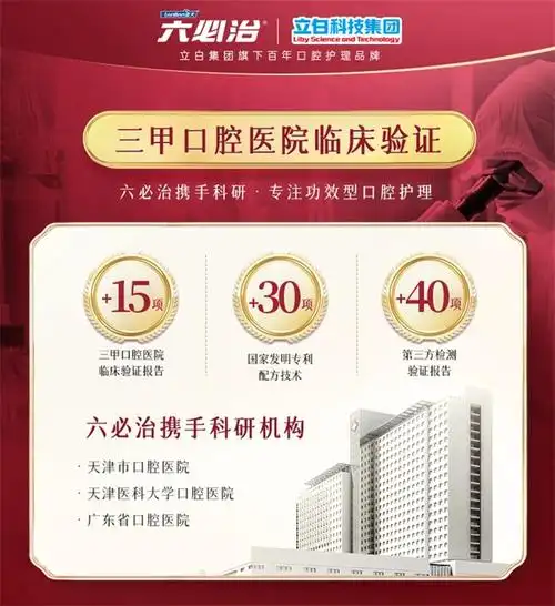 六必治牙膏中草药多效小苏打组合360g含氟护龈抗敏亮