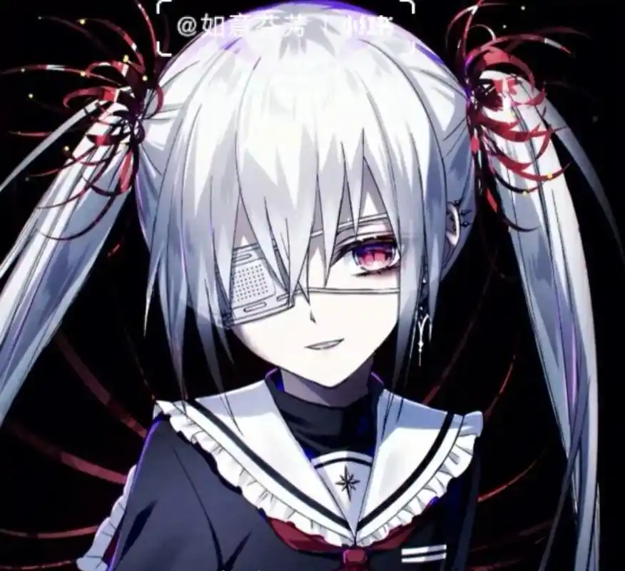 霸气高冷动漫女生头像