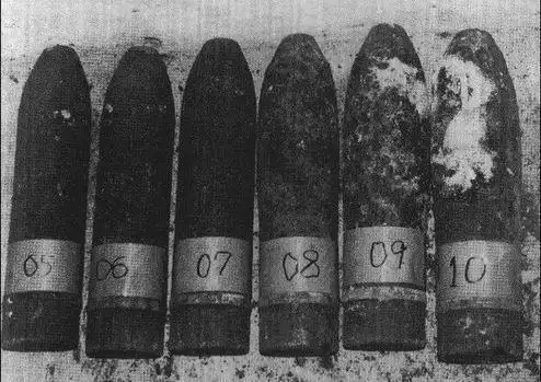 日本鬼子投放的细菌弹和毒气弹,给中国军民带来了巨大的灾难.