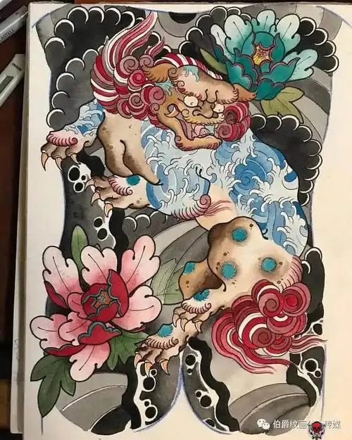 半甲花臂手稿分享