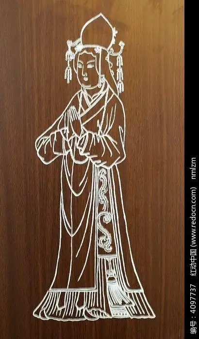 金代—女真族服饰示意图