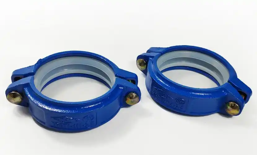 给水管件沟槽钢卡抱箍饮用水管道卡箍接头供水管箍卡子dn114165dn125