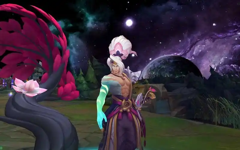 [lol] 3d片头练习 灵魂莲华亚索