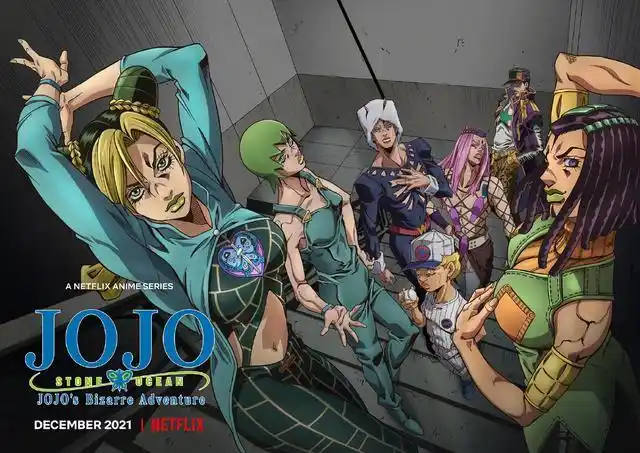 《jojo的奇妙冒险》第六部动画,采取月更播放?将于12月播出