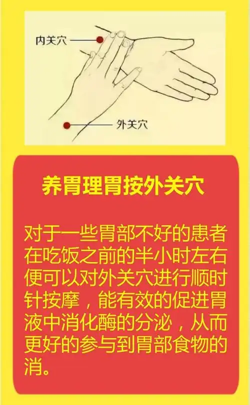 4,调理脾胃按足三里