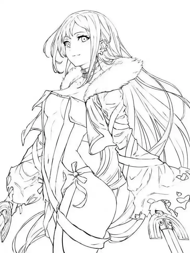 原画 #原画素材 #动漫老婆 @2100423931  - 抖音