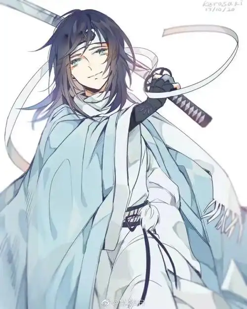 刀剑乱舞 极化大和守安定 转自微博 @黑崎真白 侵删 插画