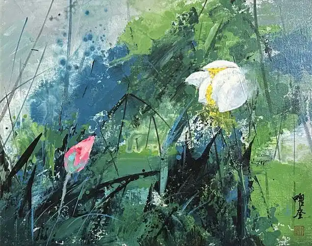 朱曜奎先生的中西书画作品欣赏