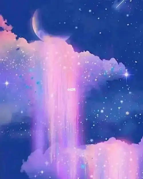 灿烂星河如果能落下就不必等待漫天烟