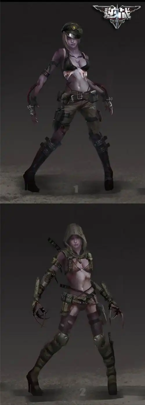 《逆战》女性变异角色 玫瑰杀手又怕又爱