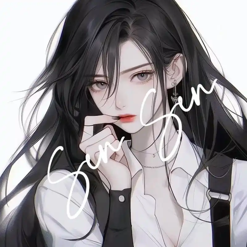 女生头像|高冷黑长直御姐头像