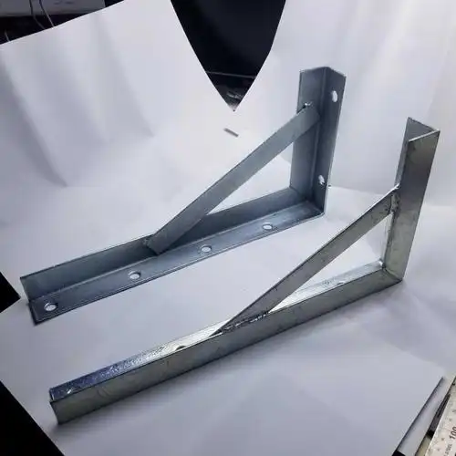 角铁三角支架托架墙上承重花阳台花盆固定直角货架厚长角码铁架子