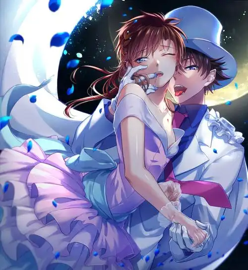 柯南  #我是个柯南迷  #怪盗基德  #黑羽快斗  #黑羽快斗中森青子