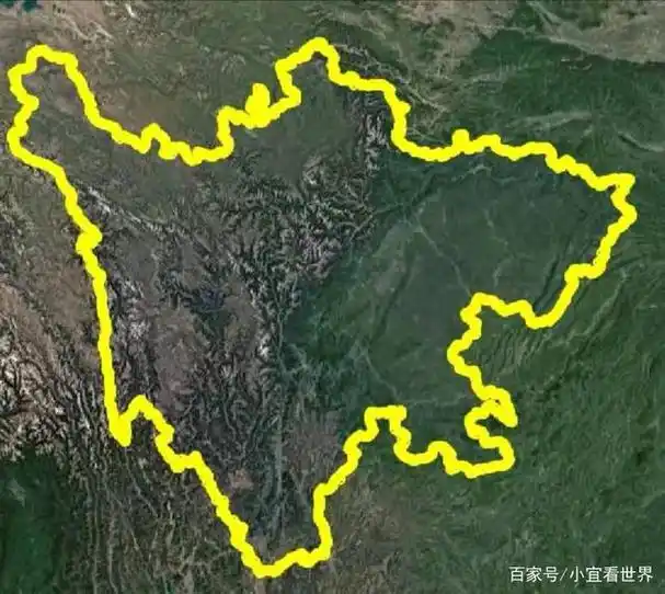 四川省卫星地图