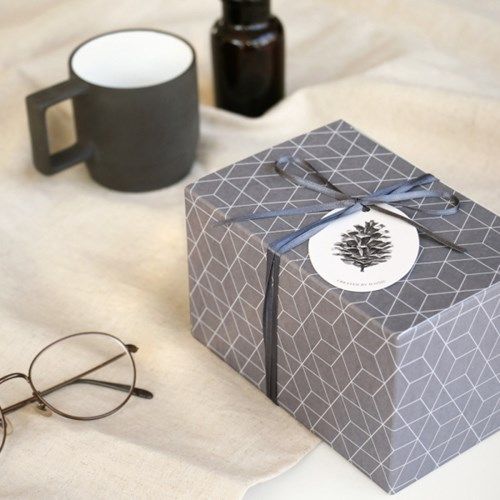 韩国iconic大号长方形小清新礼品盒 母亲节精美韩版简约礼物盒子