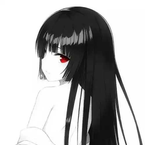 暗黑系头像·女生