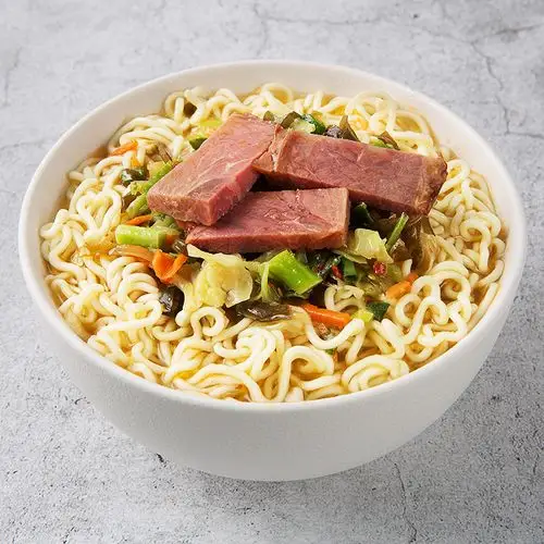 今麦郎骨汤弹面五连包*4浓汤排骨面20袋装面方便面速食面泡面煮面