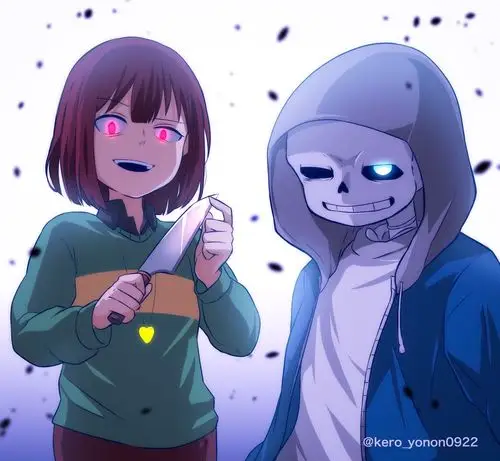 undertale杂图传说之下精美人物图包sanschara第二期