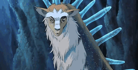 值得一提的是,《幽灵公主》这部电影与宫崎骏之前的作品,最大的不同之