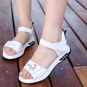 公主鞋韩版2022新款小女孩软底中大童皮革儿童学生鞋1-12岁小孩子穿的