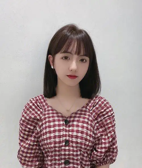 适合圆脸大脸妹纸的初恋头减龄显脸小