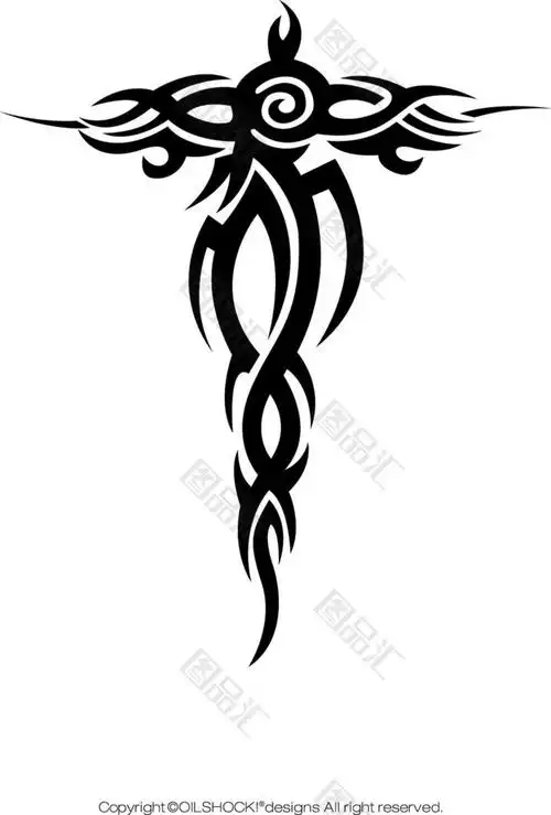 图腾花纹矢量素材