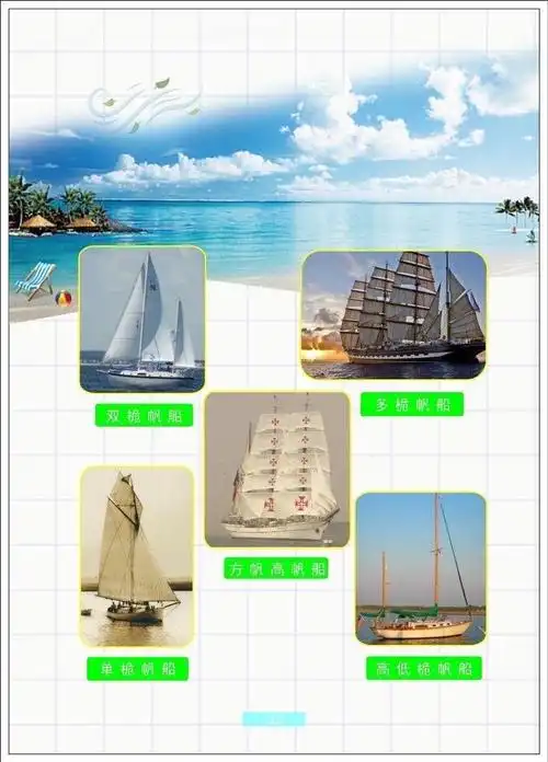 帆船的种类