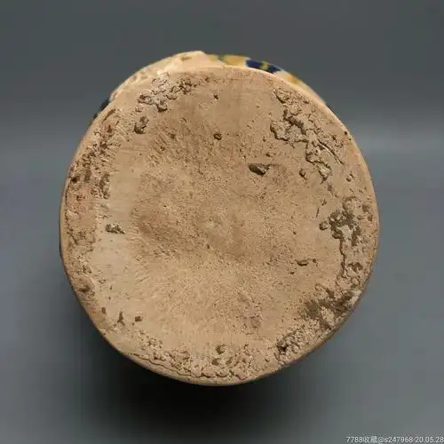 巩县窑三彩贴花执壶-唐三彩-7788收藏