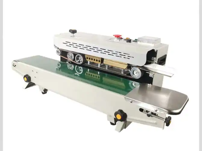 薄膜铝箔袋连续封口机食品塑料袋茶叶全自动封口机商用月饼封口机