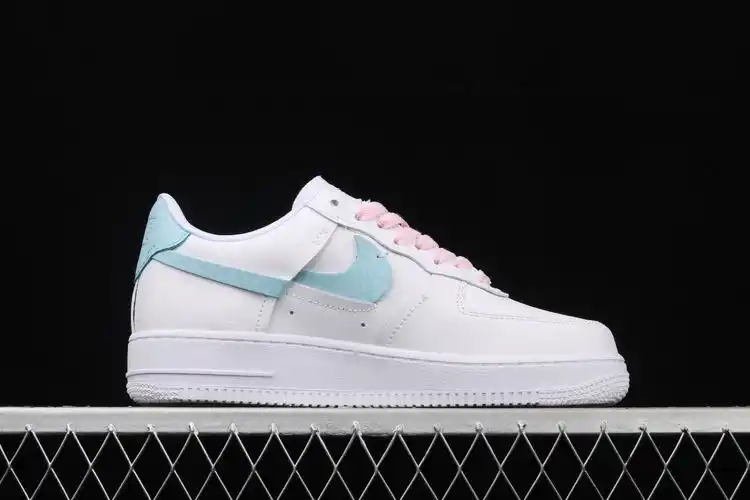 j版 nike air force 107 lx 鸳鸯断勾板鞋 dc1164-101