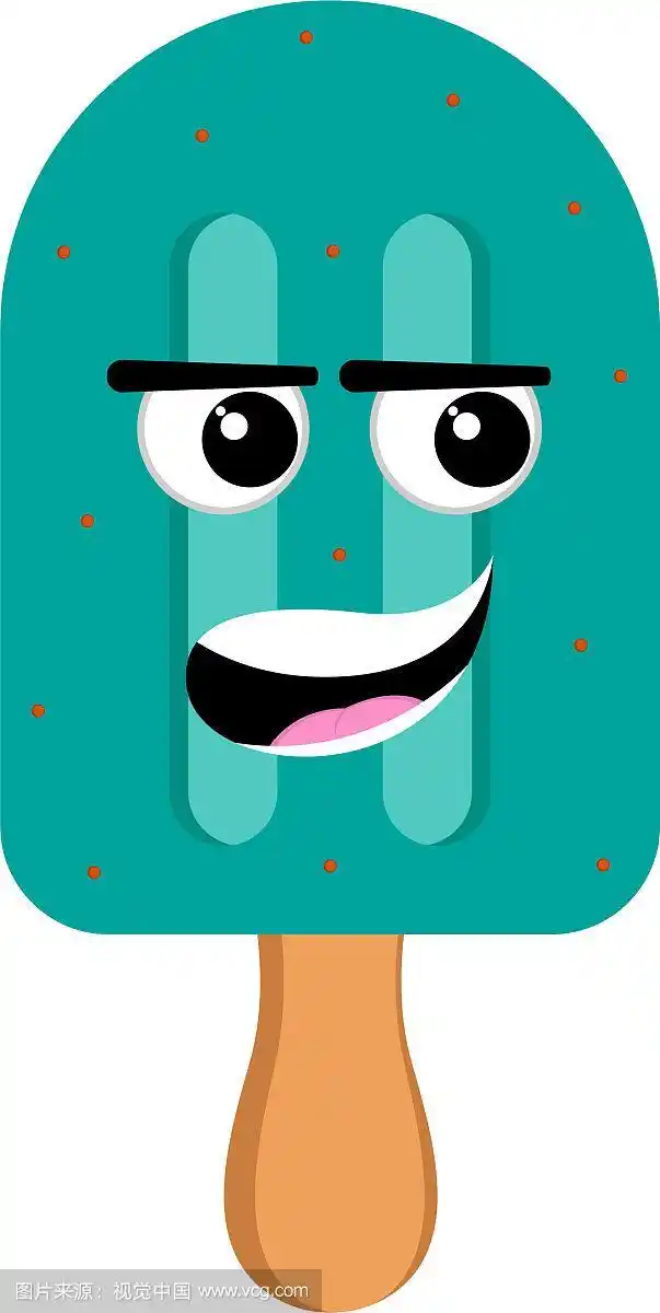 快乐的冰棒表情符号