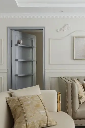 美式三居室隐形门设计