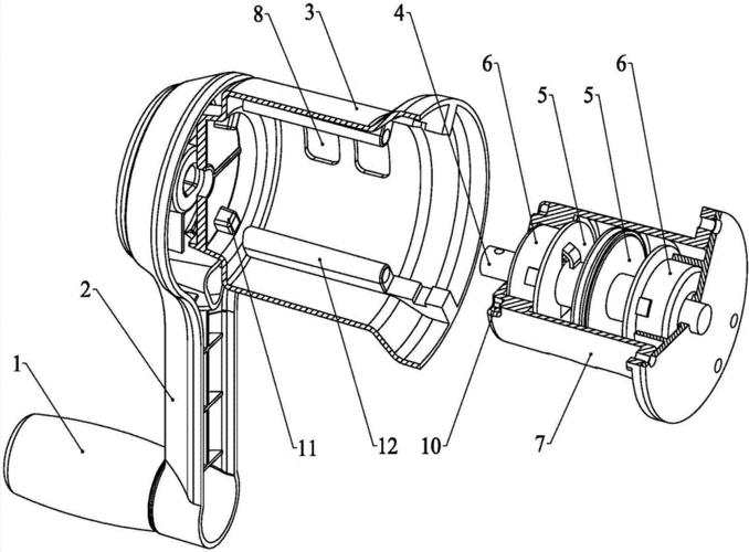 一种晾衣架手摇器的制作方法