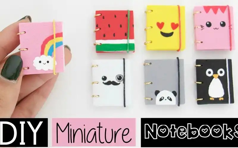 教你diy没什么卵用的可爱小本子_手工_生活_哔哩哔哩
