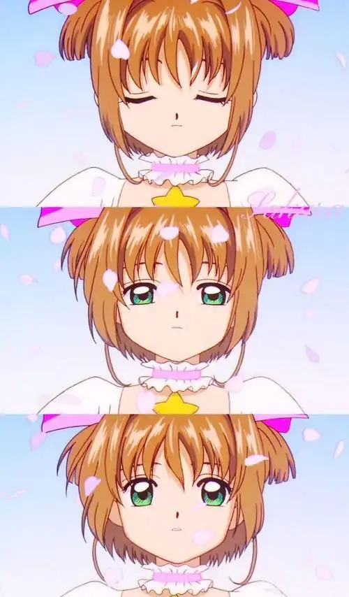 百变小樱美图汇是时候换这个可爱的小姑娘当壁纸啦