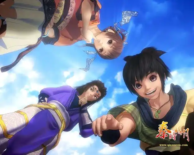 急求秦时明月的一张图,少羽和天明月儿一起的~!