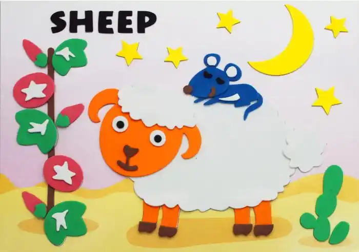 最全创意手工海绵纸贴画,动物彩卡纸贴画大全 - 伴宝网