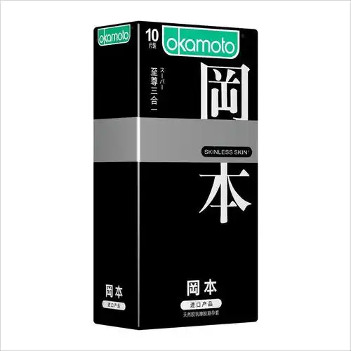 冈本避孕套skin肤感系列三合一10片*2盒