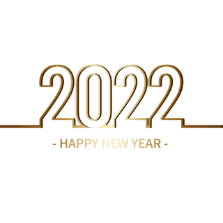 2022新年艺术创意字体虎年3d立体标题数字文字png免抠字素材