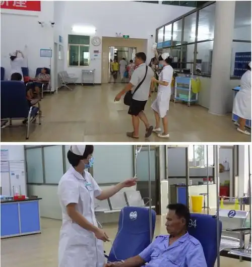 理解宽容奉献让爱从这里启航市医院门诊注射室