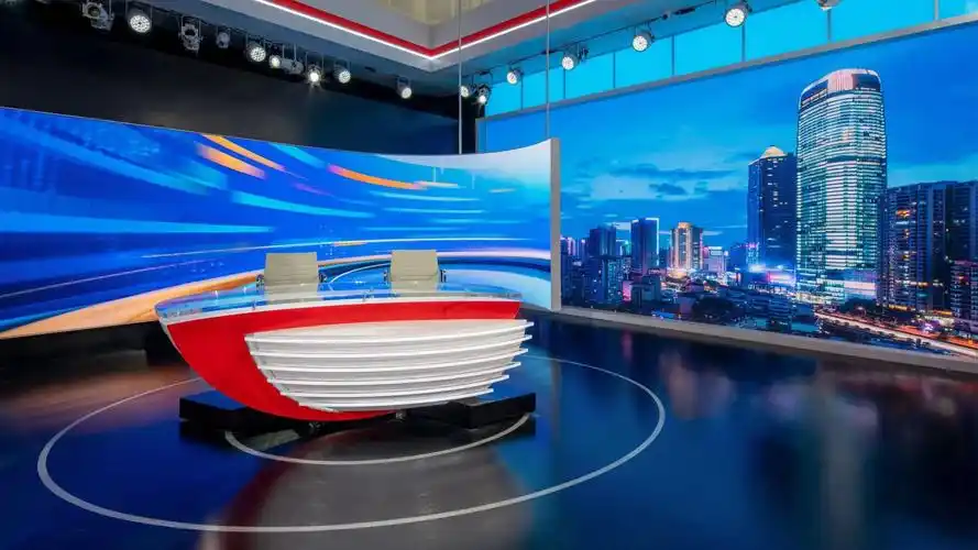 西南地区首个超高清4k新闻演播室,原来是这样诞生的!