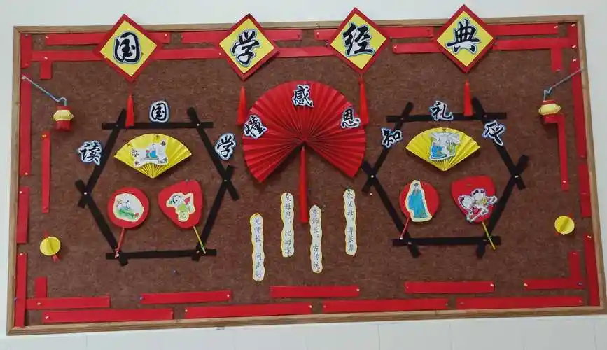 北京红缨yojo联盟园英英幼儿园"国学风环创"