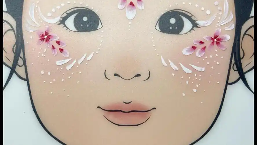 原创面部彩绘图集,有没有想学的小伙伴呢,关注我,下期出教学视频哦