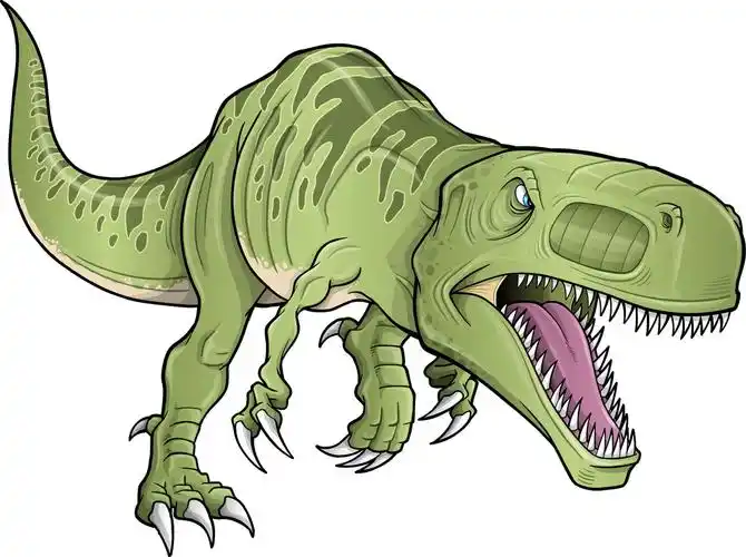 霸王龙恐龙矢量图,霸王龙恐龙矢量图
