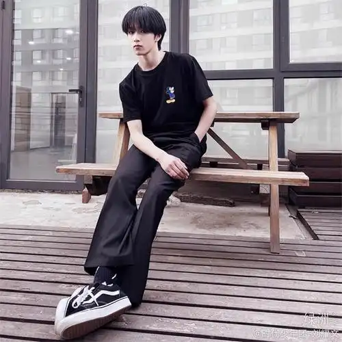 tnt时代少年团刘耀文同款鞋子2021年新款帆布帆布鞋